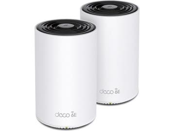TP-Link Deco XE75 Pro - Wifi 6E Mesh Systeem - Tot 670 m2, Computers en Software, Verzenden, Zo goed als nieuw, TP-Link