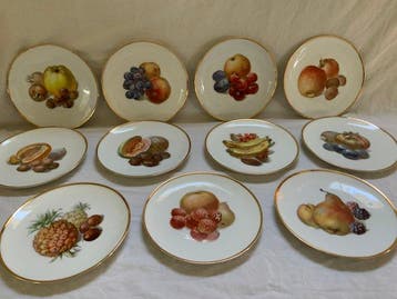 Bavaria - Bord (11) - Porselein - Thomas dessert fruitbord