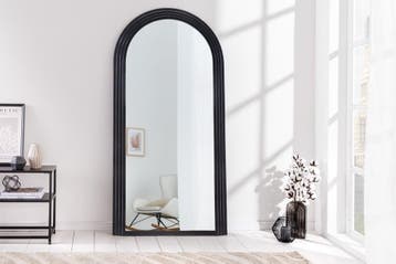 Design wandspiegel ART DECO 160cm zwart - 43156, Ophalen of Verzenden, Nieuw