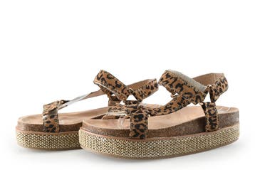 Poelman Espadrilles in maat 38 Bruin, Poelman, Bruin, Verzenden, Zo goed als nieuw