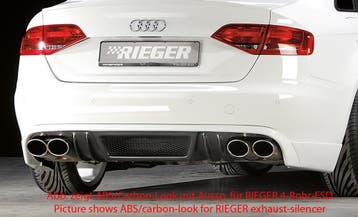 Rieger achteraanzetstuk | A4 (B8/B81): 11.07-12.11 (tot Face, Verzenden, Nieuw, Audi