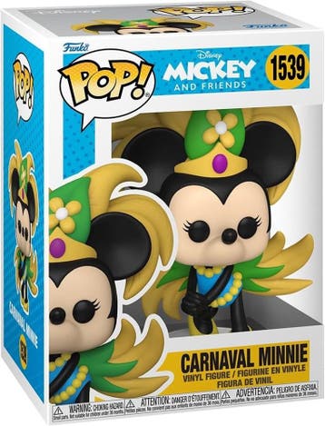 Funko Pop! - Disney Mickey and Friends Carnaval Minnie #1539, Verzenden, Nieuw