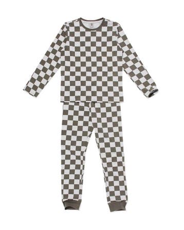 HEMA Kinderpyjama blokken grijs, Verzenden, Nieuw