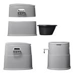 ProPlus Demontabel Campingtoilet - 8-delig - Met Wc-rolho..., Caravans en Kamperen, Ophalen of Verzenden, Nieuw