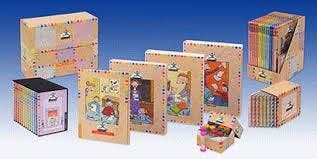 Estafette Lezen (2001) opbergdoos met 8 audio CDs, Verzenden, Nieuw