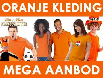 Oranje kleding -  oranje kleding voor supporters, Kleding | Heren, Ophalen of Verzenden, Nieuw
