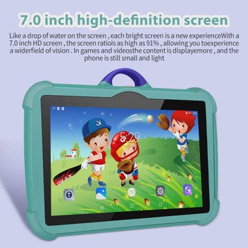 7 Inch Kinder Tablet PC - Android 13, 4GB RAM, 64GB ROM, Edu, Computers en Software, Verzenden, Nieuw