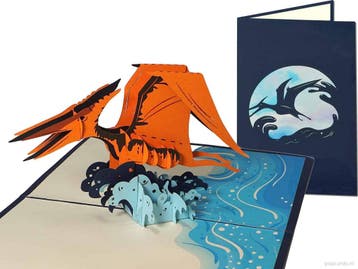 Pterodactylus vliegende dinosaurus pterosauriër pop-up..., Verzenden, Nieuw