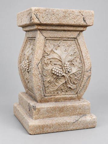 Beeld, zuil of pilaar - 51 cm - polyresin