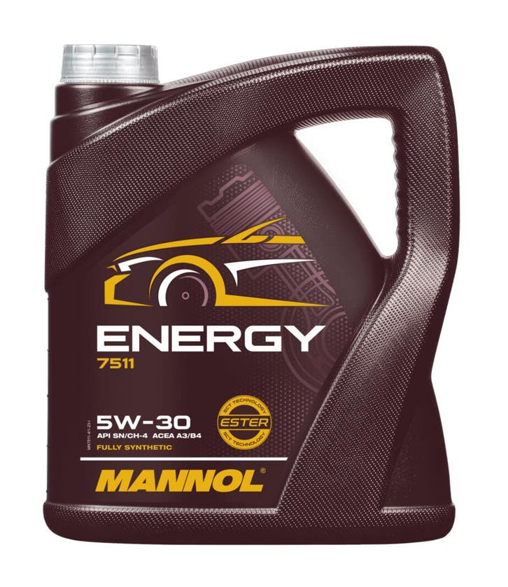 Mannol Energy 5W30 Vol Synthetische motorolie - 5 Liter, Auto diversen, Onderhoudsmiddelen, Verzenden