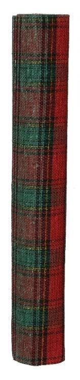 Decostof tafelloper tartan schotse ruit rood groen polyester, Ophalen of Verzenden, Nieuw