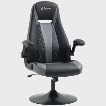 Ergonomische Gaming Stoel met Draaibare Metalen Voet en Vers, Huis en Inrichting, Stoelen, Verzenden, Nieuw