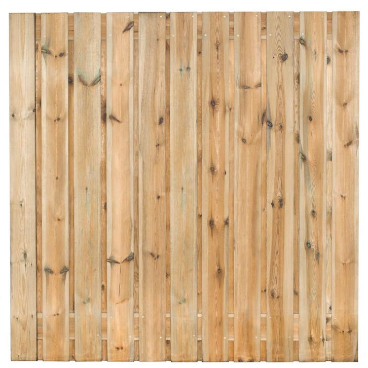 Schutting Tuinscherm Zaltbommel 180x180cm Geimpregneerd Gren, Tuin en Terras, Schuttingen, Minder dan 3 meter, Nieuw, Hout, 1 tot 2 meter