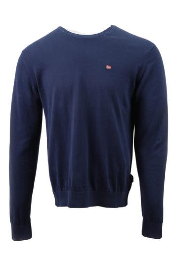 Napapijri Trui in maat M Blauw, Kleding | Heren, Truien en Vesten, Verzenden, Zo goed als nieuw, Blauw, Napapijri