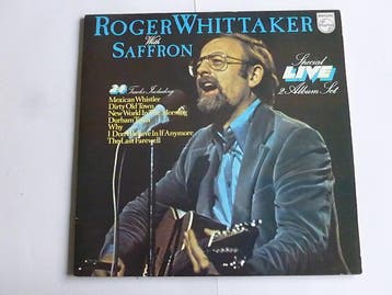 Roger Whittaker with Saffron - Live (2 LP), Ophalen of Verzenden, Zo goed als nieuw