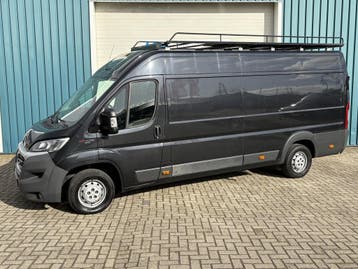Fiat Ducato 35H 2.3 131Pk MultiJet L3H2 / Cruise / Imperiaal, Gebruikt, Euro 6, Zwart, Lease