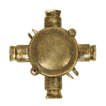 Jaren 30 Vintage Lasdoos X Tuinverlichting, Doe-het-zelf en Verbouw, Verzenden, Nieuw