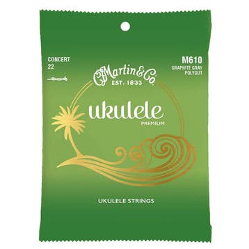 Martin M610 Concert Ukulele Snarenset – Premium Polygut™, Ophalen of Verzenden, Nieuw