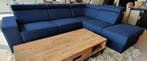 Loungebank Raalte - loungebanken - Blauw, Nieuw, 150 cm of meer, Stof, 200 tot 250 cm