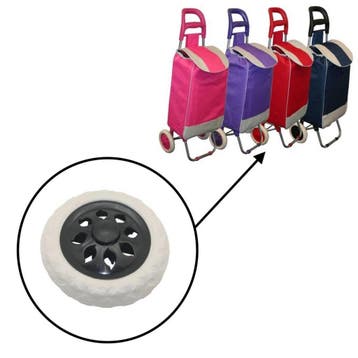 Benson Vervangend wiel voor boodschappentrolley - 15 cm d..., Ophalen of Verzenden, Nieuw