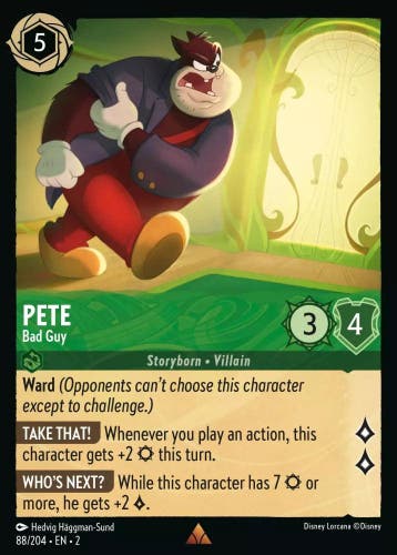 [88/204][S2] - PETE - Bad Guy ENG NON-FOIL [M/NM], Verzenden, Nieuw