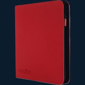 Vault X 12-Pocket Exo-Tec® Zip Binder Rood 480 Kaarten, Ophalen of Verzenden, Nieuw
