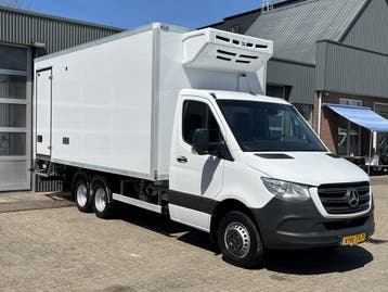 Zakelijke Lease |  Mercedes-Benz Sprinter 516 2.2 CDI, Automaat, Stof, Gebruikt, Wit