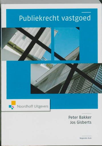 Publiekrecht Vastgoed - Jos Gisberts 9789001782733, Verzenden, Gelezen, Jos Gisberts