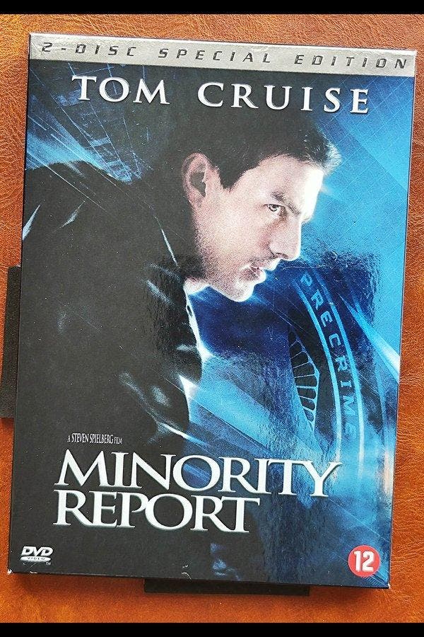 DVD Minority Report 2002 Max Von Sydow Steve Harris, Cd's en Dvd's, Dvd's | Actie, Verzenden