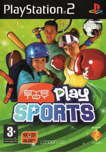 Eye Toy Play Sports - PlayStation 2, Ophalen of Verzenden, Zo goed als nieuw