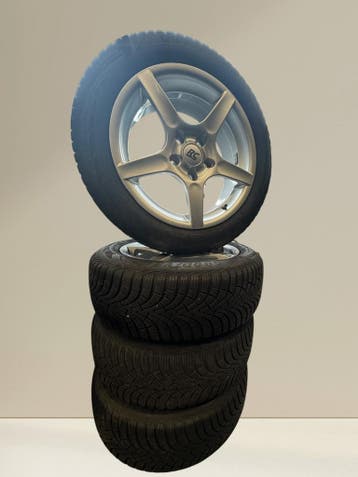 Audi A4 Licht metalen velgenset, Ophalen, Gebruikt, 16 inch, Banden en Velgen