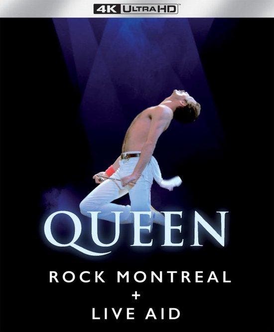 Queen - Rock Montreal + Live Aid 4K Ultra HD blu-ray, Cd's en Dvd's, Dvd's | Actie, Verzenden