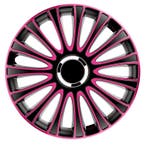 Wieldoppen  LeMans 16-inch zwart/roze, Auto diversen, Wieldoppen, Verzenden, Nieuw