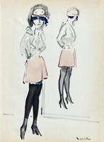 Kees Van Dongen (1877-1968) - Le mannequin aux grands yeux