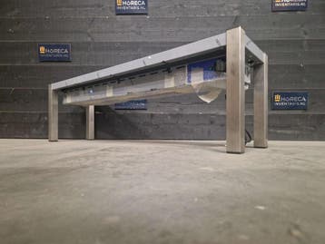 Etagère | 1 niveau | warmtebrug | keramisch verwarmd | 120, Gebruikt, RVS Meubilair