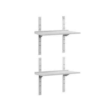 GGM Gastro | Dubbele RVS wandplank ECO - 1000x300mm |, Verzenden, Nieuw in verpakking, RVS Meubilair