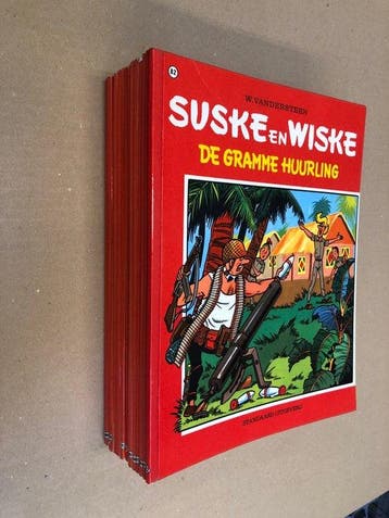 Suske en Wiske in de range 82 t/m 100 - 15 Album - Eerste, Nieuw