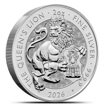 Verenigd Koninkrijk. 5 Pound 2026 – The Royal Tudor Beasts: