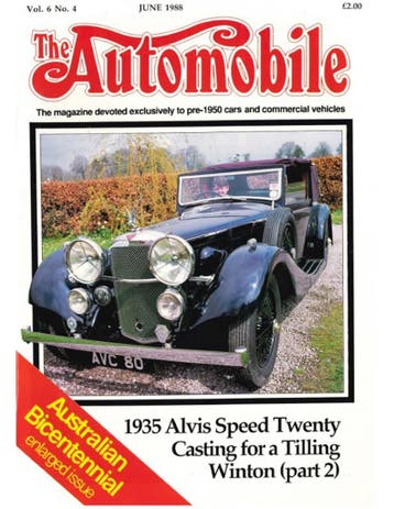1988 THE AUTOMOBILE MAGAZINE 03, Nieuw, Author