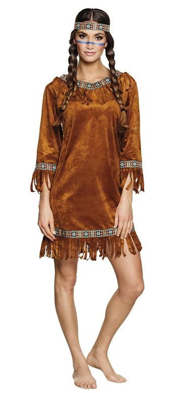 Indianen outfit dame, Ophalen of Verzenden, Nieuw
