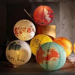Ronde Papieren Lantaarn 30 cm – Bloemen Feest Decoratie, Verzenden, Nieuw