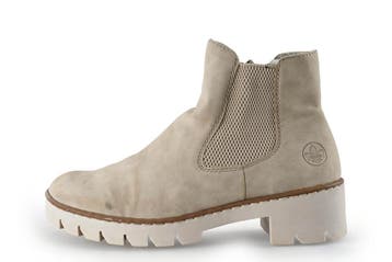 Rieker Chelsea boots in maat 40 Beige, Kleding | Dames, Schoenen, Verzenden, Beige, Overige typen, Zo goed als nieuw