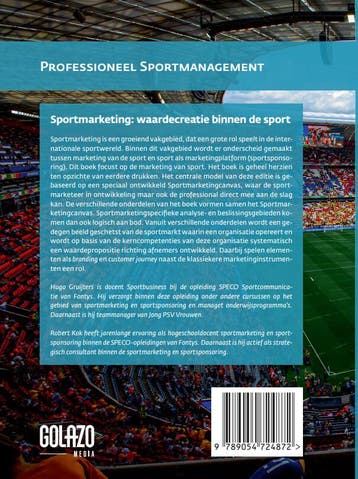 Sportmarketing: waardecreatie binnen de sport - Hugo, Boeken, Verzenden, Gelezen, Hugo Gruijters