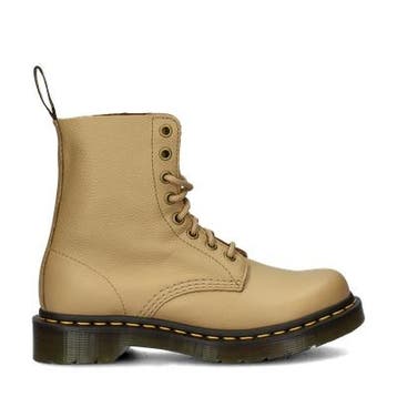 Dr. Martens 1460 Pascal Virginia veterboots voor dames, Kleding | Dames, Verzenden, Beige, Lage of Enkellaarzen, Nieuw
