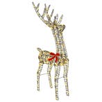 Kerstverlichting Rendier 128cm | Tweedekansje | OP=OP, Diversen, Ophalen of Verzenden, Nieuw