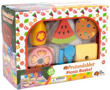 Fat Brain Toys picknick speelgoedse van €40,99 voor €20,49, Kinderen en Baby's, Ophalen of Verzenden, Nieuw