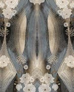 Tricot Paneel Beads & Blossoms, Hobby en Vrije tijd, Nieuw, Overige kleuren