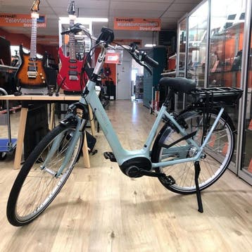 Gazelle Orange C7 Elektrische Damesfiets Groen, 47 tot 51 cm, Ophalen, Zo goed als nieuw, Gazelle