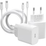 iPhone Snellader - USB C Lightning Kabel - 4 PACK - 20W, Ophalen of Verzenden, Nieuw