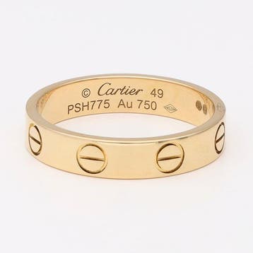 Cartier - Ring - Love - 18 karaat Geel goud, Sieraden, Tassen en Uiterlijk, Nieuw